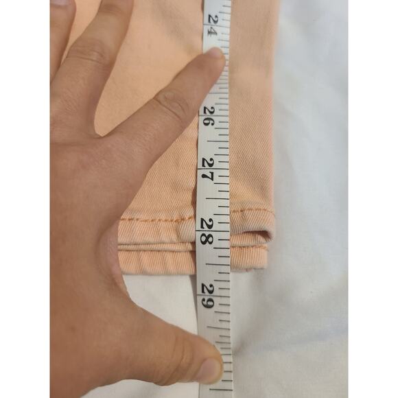 Old navy size 2 peach colored Rockstar skinny jeans - Picture 8 of 8